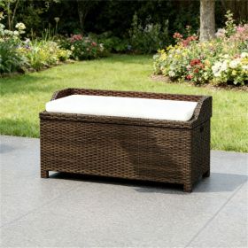 Outdoor stool, storage platform, storage stool, white