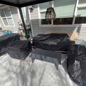 Turtle Life Patio Sofa Cover, Outdoor Heavy Duty Durable UV Water Resistant Anti-Fading Lovesea
