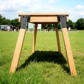 Compound Angle Platform Brackets Fit 3.5x3.5 In / 88.9x88.9 Mm Lumber 8 Pcs (Option: Black)